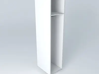 WRDB0D tall column Free 3D model
