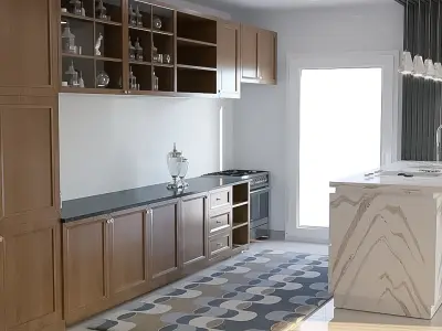 Living Room 3D model 84