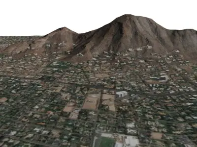 Camelback Mountain 3D model