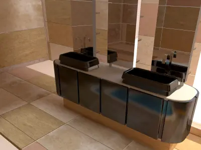 Bathroom 11 3D model