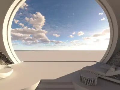 COMO Uma Canggu Pool 3D model