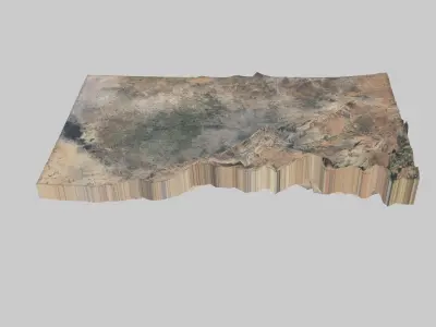 DAMASCUS City Low-poly 3D model