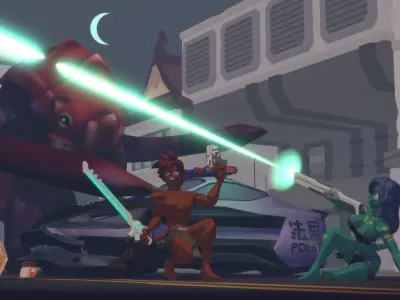 Acheron Goblin Clean Low-poly 3D model