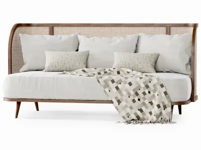 Three-seater garden sofa CV33  3D model