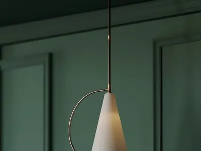 GESTURE PENDANT by Kelly Wearstler 3D model