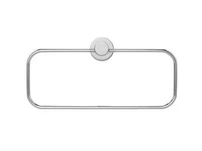 Towel Holder Rectangular 3D model