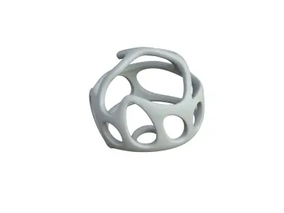 SciFi Cube Object No 35521 Low Poly Shape Texture