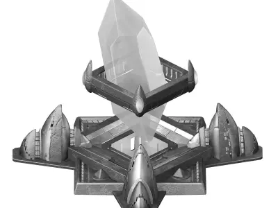 Weak - energy stone 01 3D model