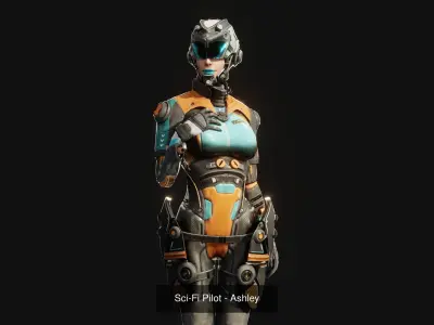 Sci-Fi Girls - Super Pack 4 in 1