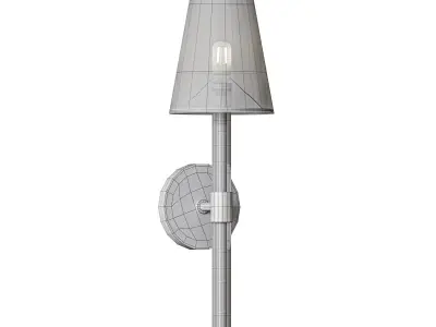Janelle Wall Sconce Low-poly 3D model