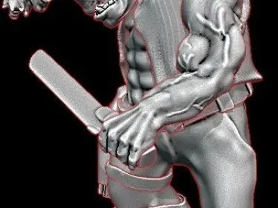 Ork kon boyz pack 3 3D print model