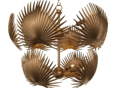 Chandelier Foliage 3D model