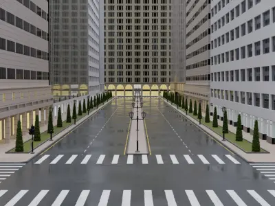 City Road Maker 3D model