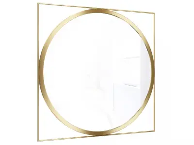 Mirror in a metal frame GZ-M1030 3D model