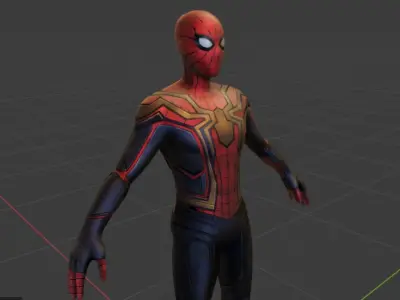 Spider-Man Integrated suit 3D model