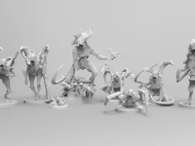 Xeno of Nemesis - Complete package - Alien -  3D print model