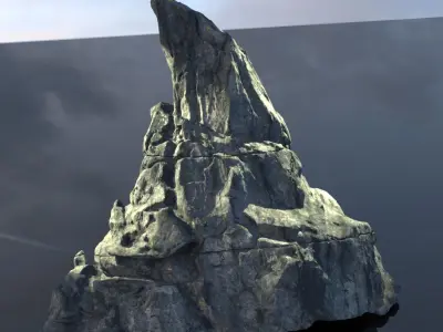 Eldritch Gods Stone  3D model