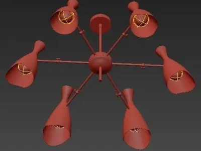BLACK SERAPHIMA PENDANT 3D model