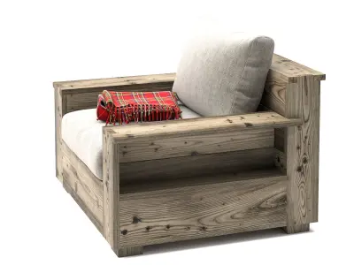 Garden Armchair 3D model