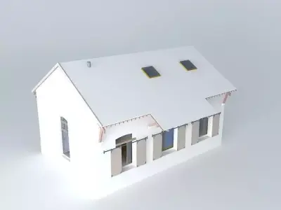 Construction of a loft Free 3D model