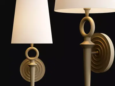 Bristol Single Sconce 3D model