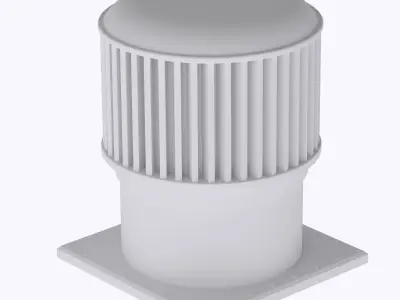 HO Roof ventilation 1 train model  3D print model