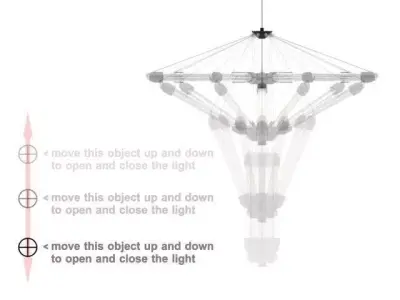 Kroon pendant light 3D model