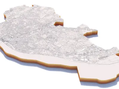 Liverpool City United Kingdom 3D model