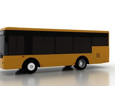 Bogdan A30220 Low Low-poly 3D model