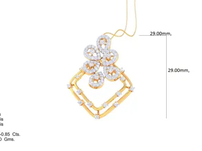 Pendant - 154 3D print model