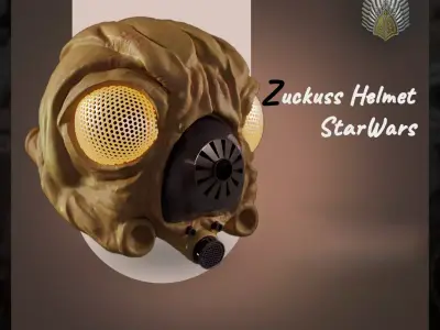Zuckus Bounty Hunter Helmet Star wars 3d digital download 3D print model