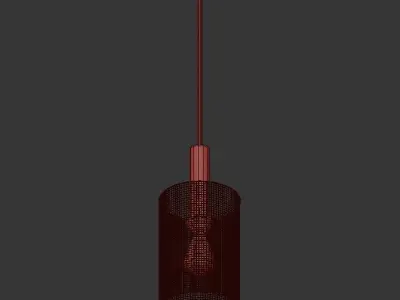 Rica Metal Pendant 3D model
