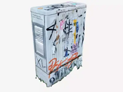 Cable Distribution Box - A - Cleaned Version 3D model