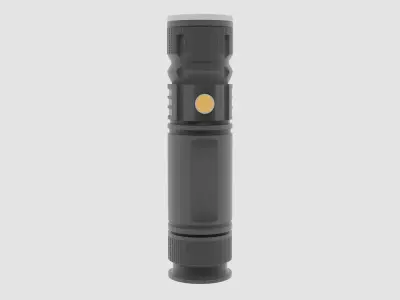 Flashlight 3D model 7
