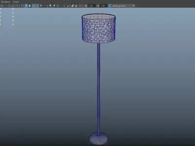 Floor Lamp - Modern series 1 3D model