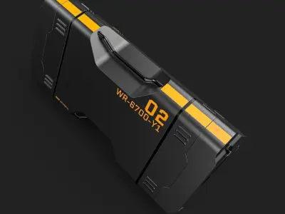 Sci-Fi Box-01 3D model