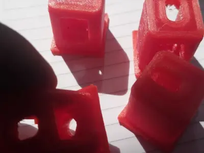 Suporte Puxador Porta Vidro - Glass Door Handle Support 3D print model