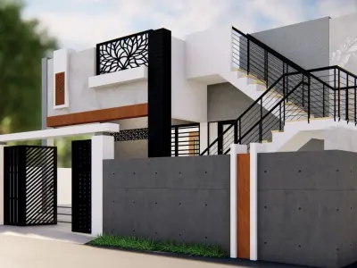 House 34 3D model purchase