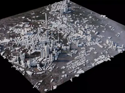 Kuala Lumpur - Malaysia 3D model