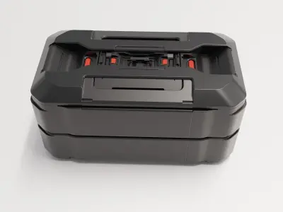 Sci-Fi Storage Crate 3D model