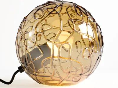 Lamp Lune Dutchbone 3D model