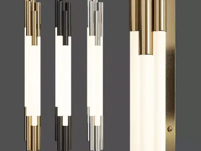 Org Wall Sconce Low-poly 3D model