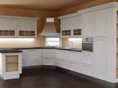 Kitchen ANNA 3D model