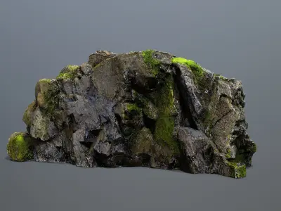 Mountain Low-poly 3D model buy
