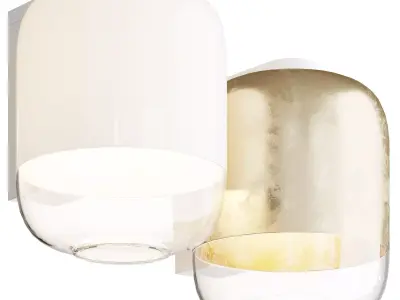 gong wall lamp 3D model