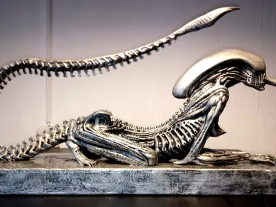Alien HR Giger sci-fi Model 3D print model
