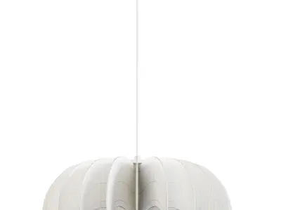 Ballet Pendant Lamp Low-poly 3D model