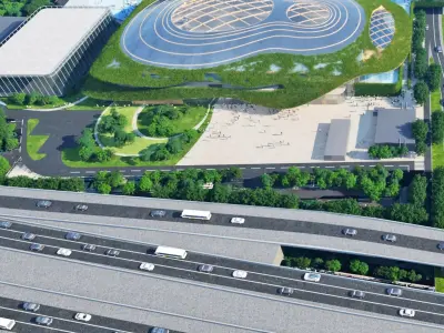 Stadium - Sports Park District 3D model