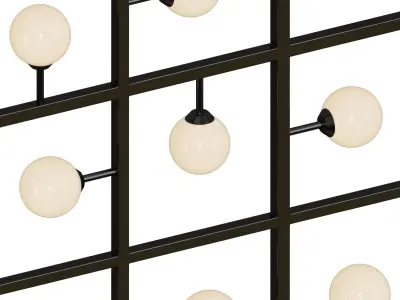 Areti squares lighting 3D model