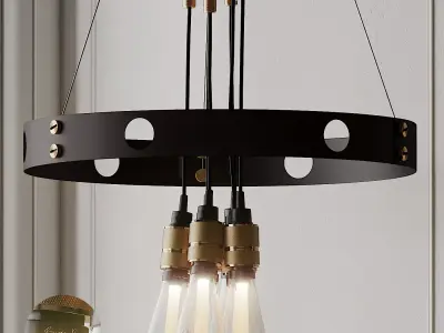 HERO Pendant Light from Buster and Punch 3D model